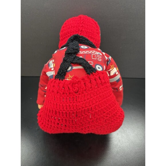 Infant Fire Department Crochet Real Life Baby - Picture 6 of 7